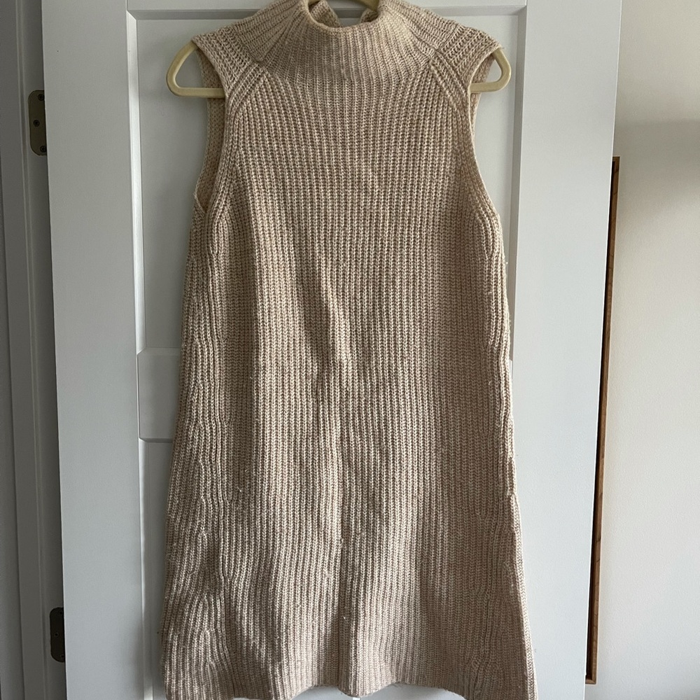 Sleeveless Sweater Dress - Fall Fashion